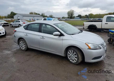 2015 Nissan Sentra S из США, поврежденный, VIN 3N1AB7AP1FY233079